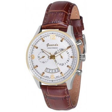 Мужские часы Guardo S1394(1).1.6 белый