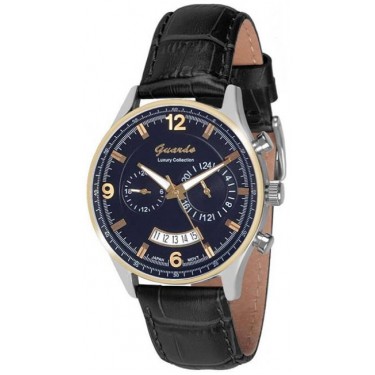 Мужские часы Guardo S1394(1).1.6 чёрный