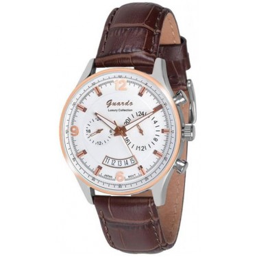 Мужские часы Guardo S1394(1).1.8 белый