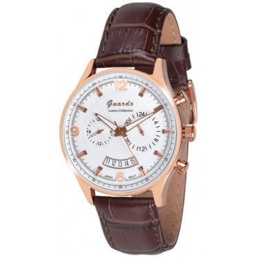 Мужские часы Guardo S1394(1).8 белый