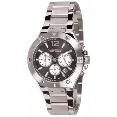 Мужские часы Guardo S1466.1 чёрный