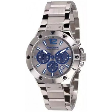 Мужские часы Guardo S1466.1 серый