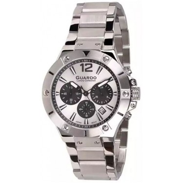 Мужские часы Guardo S1466.1 сталь