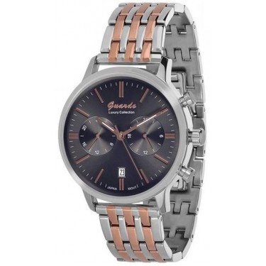 Мужские часы Guardo S1476(1).1.8 чёрный