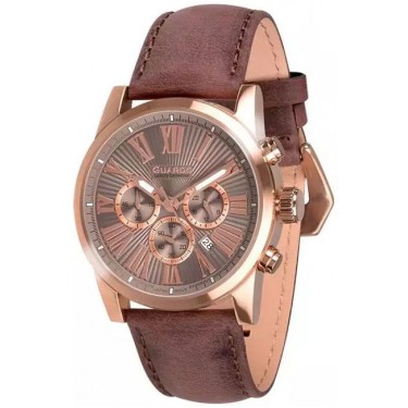 Мужские часы Guardo S1578.8 коричневый