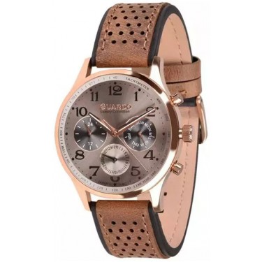 Мужские часы Guardo S1605.8 коричневый