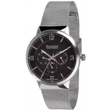 Мужские часы Guardo S1626.1 чёрный