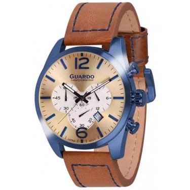 Мужские часы Guardo S1653.3 светло-коричневый