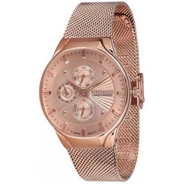 Мужские часы Guardo S1660.8 розовый