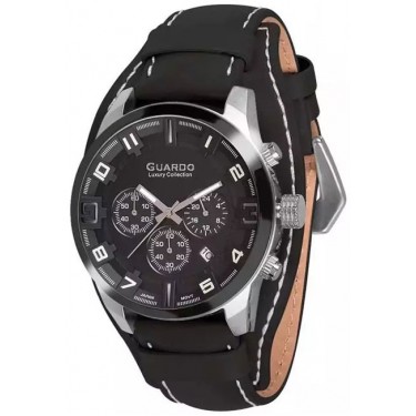 Мужские часы Guardo S1740.1.5 чёрный