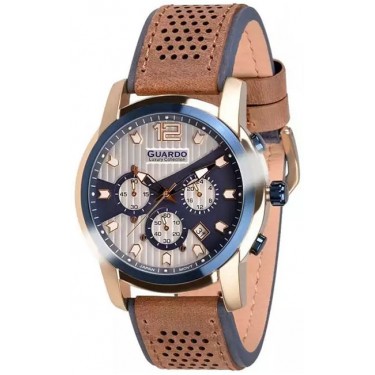 Мужские часы Guardo S1830.6.3 серый