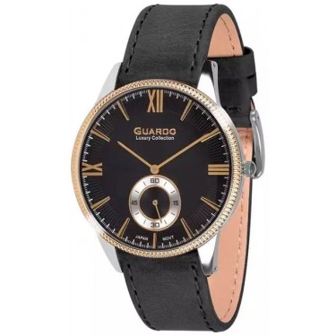 Мужские часы Guardo S1863.1.6 чёрный
