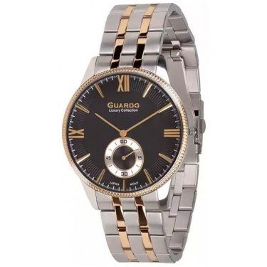 Мужские часы Guardo S1863(1).1.6 чёрный