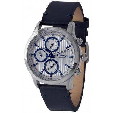 Мужские часы Guardo S2039-2.1 сталь