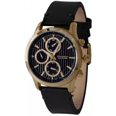 Мужские часы Guardo S2039-3.6 чёрный