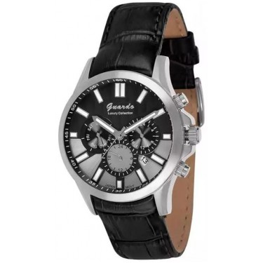 Мужские часы Guardo S8071.1 чёрный
