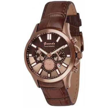 Мужские часы Guardo S8071.4 коричневый