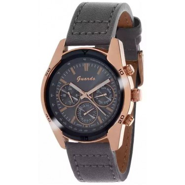 Мужские часы Guardo S9129.8 серый