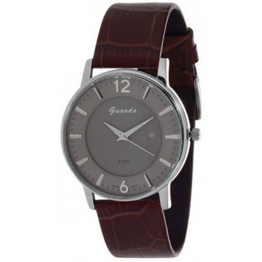 Мужские часы Guardo S9306.1 тёмно-серый