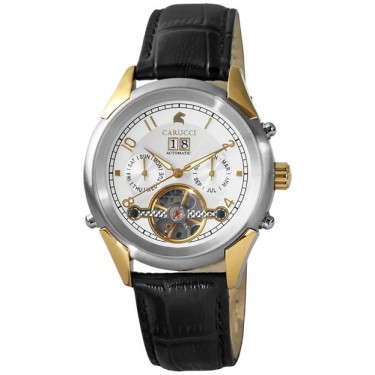 Наручные часы Carucci CA2117BC-SL Мужские механические с автоподзаводом наручные часы Carucci CA2117BC-SL