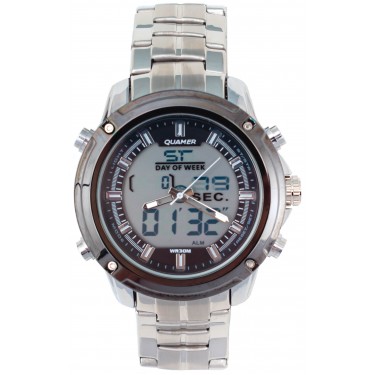 Мужские наручные часы QUAMER 8020SSBWB