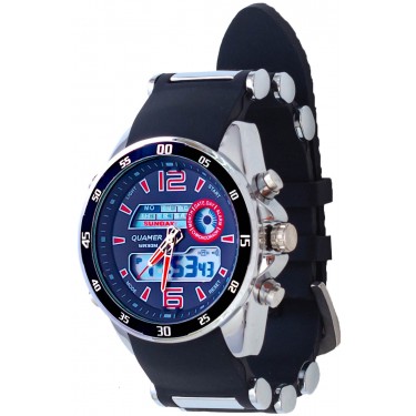 Мужские наручные часы QUAMER 8039BSSBRLS