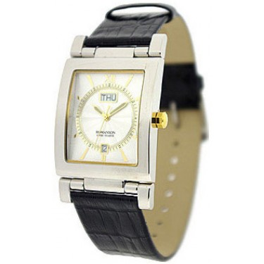 Мужские наручные часы Romanson DN 3565 MC(WH)