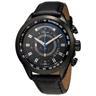 Мужские наручные часы Romanson PL 3208H MB(BK)
