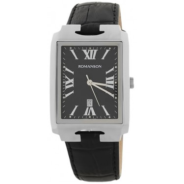 Мужские наручные часы Romanson TL 0186C XW(BK)