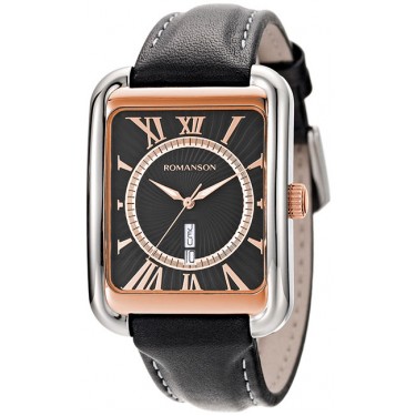 Мужские наручные часы Romanson TL 0353 MJ(BK))
