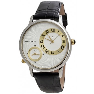 Мужские наручные часы Romanson TL 1212S MC(WH)BK