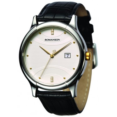 Мужские наручные часы Romanson TL 1213S MC(WH)