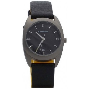 Мужские наручные часы Romanson TL 1246 LW(BK)BK