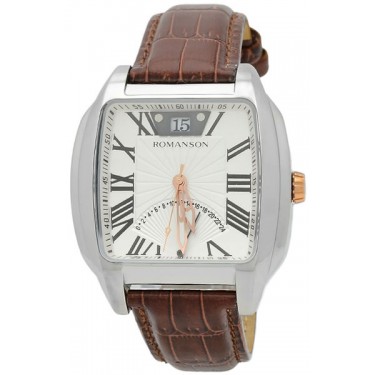 Мужские наручные часы Romanson TL 1273 MJ(WH)BN
