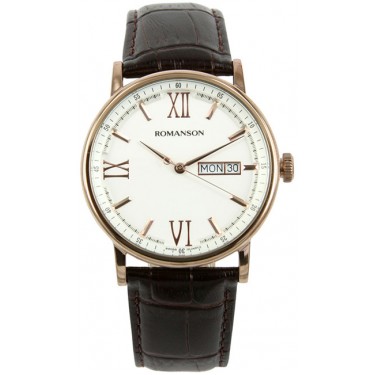 Мужские наручные часы Romanson TL 1275 MR(WH)BN