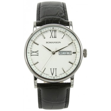 Мужские наручные часы Romanson TL 1275 MW(WH)BK