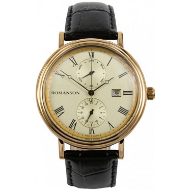 Мужские наручные часы Romanson TL 1276B MG(GD)