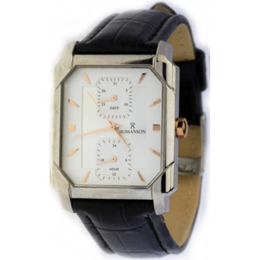 Мужские наручные часы Romanson TL 3142S MJ(WH)