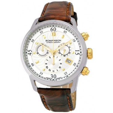 Мужские наручные часы Romanson TL 4223H MC(WH)