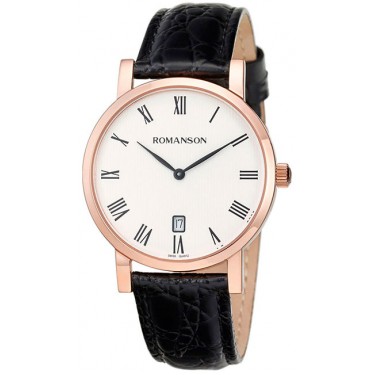 Мужские наручные часы Romanson TL 5507C MR(WH)