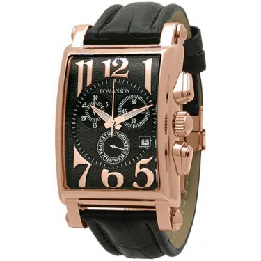 Мужские наручные часы Romanson TL 6599H MR(BK)