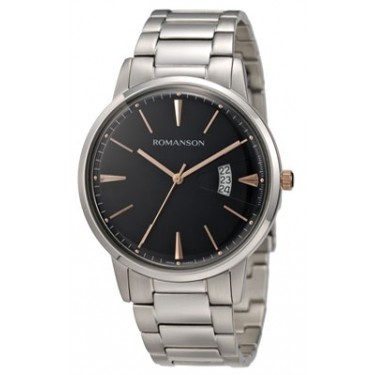 Мужские наручные часы Romanson TM 4201 MJ(BK)