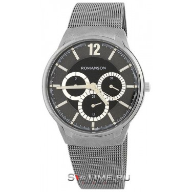 Мужские наручные часы Romanson TM 4209F MT(BK)