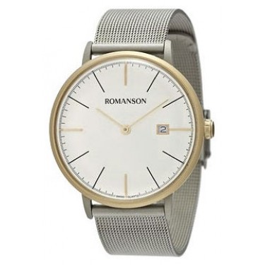 Мужские наручные часы Romanson TM 4267 MC(WH)