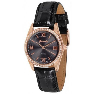 Женские часы Guardo 10592.8 чёрный