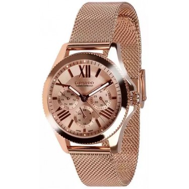 Женские часы Guardo S1599.8 розовый