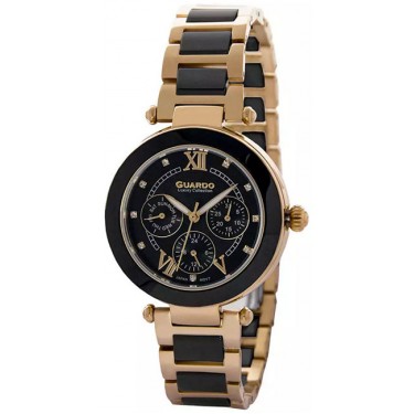 Женские часы Guardo S1849-5.6 чёрный