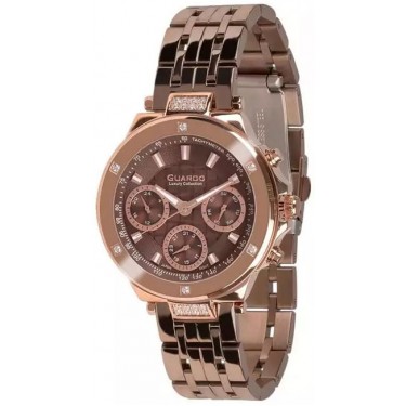 Женские часы Guardo S1851.8 коричневый