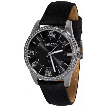 Женские часы Guardo S1949-1.1 чёрный