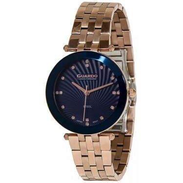 Женские часы Guardo S2066-6.8 тёмно-синий